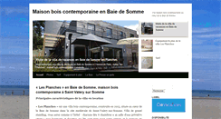 Desktop Screenshot of les-planches-baie-de-somme.com