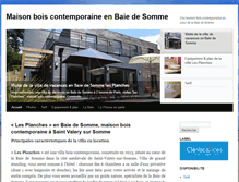 Tablet Screenshot of les-planches-baie-de-somme.com